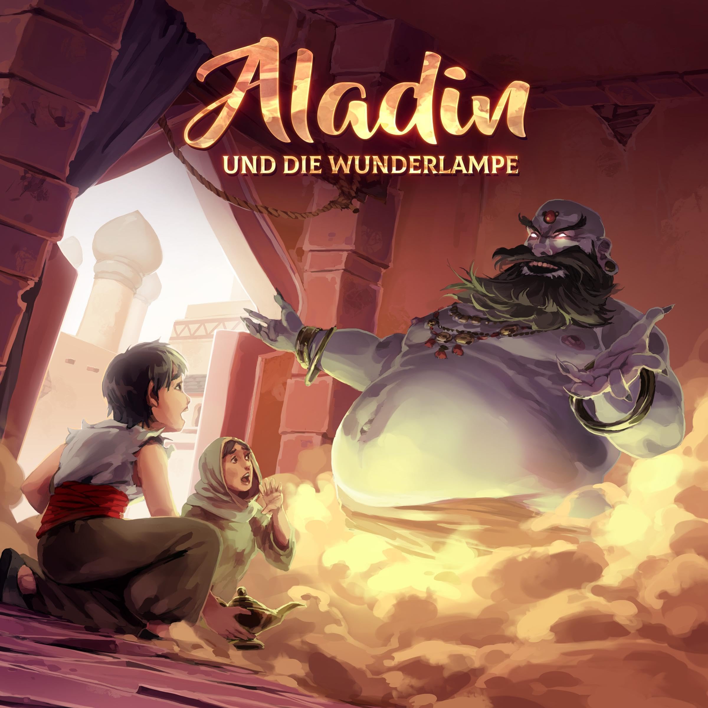 Cover art for Aladin und die Wunderlampe