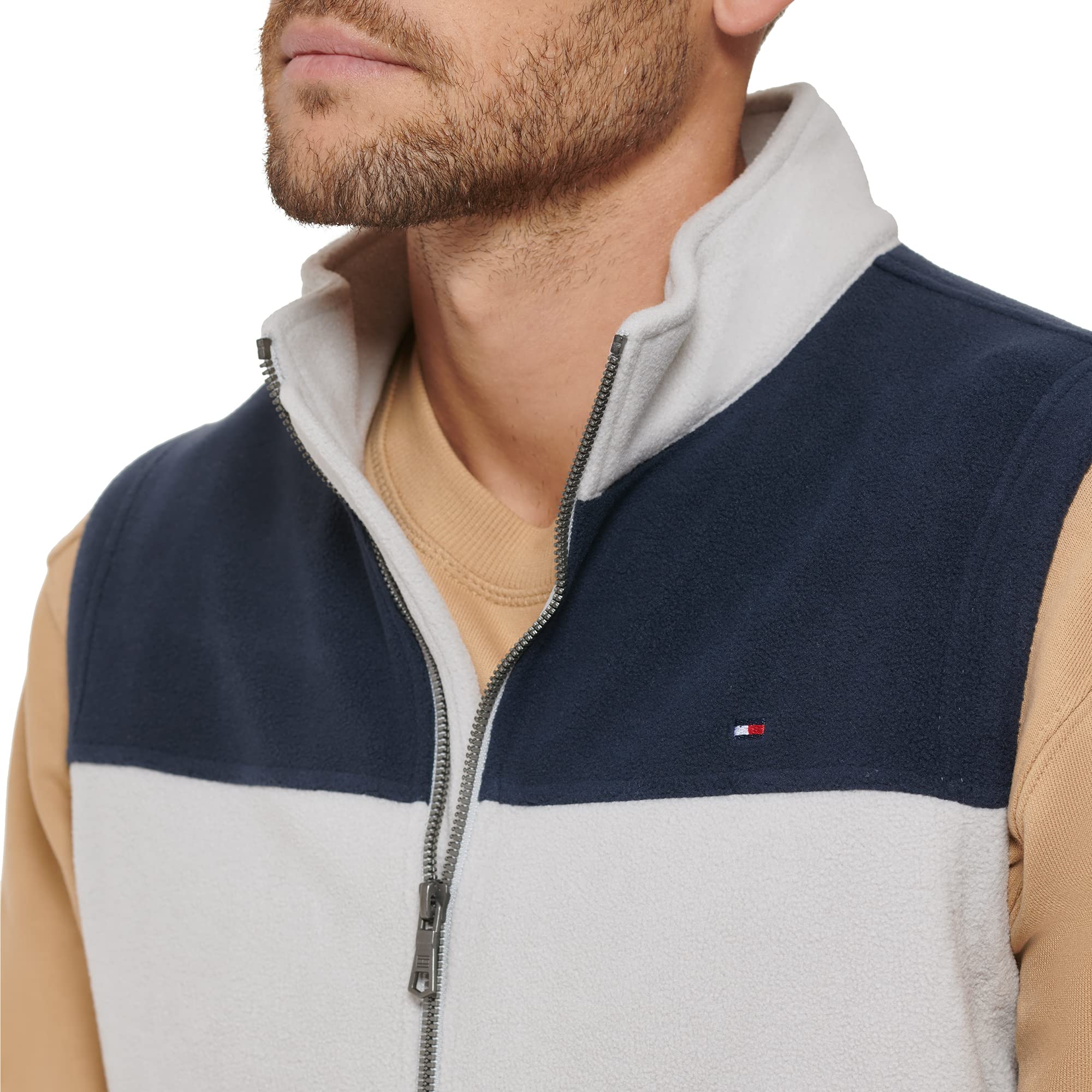 Tommy Hilfiger Polar Fleece Vestpolar Chaleco De Forro Polar.polar Fleece Weste Gilet in pile Uomo