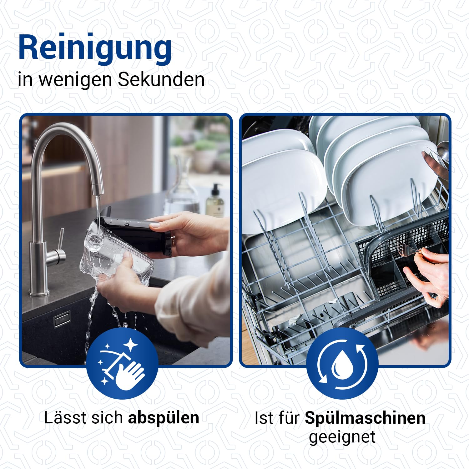 VIOKS Milchkaraffe Kaffeevollautomat Ersatz für Phіlips 421945016211 | Milchbehälter Milchkanne Milchtank, C-Version mit Deckel, ersetzt CP1199/01, für LatteGo 2200 3200
