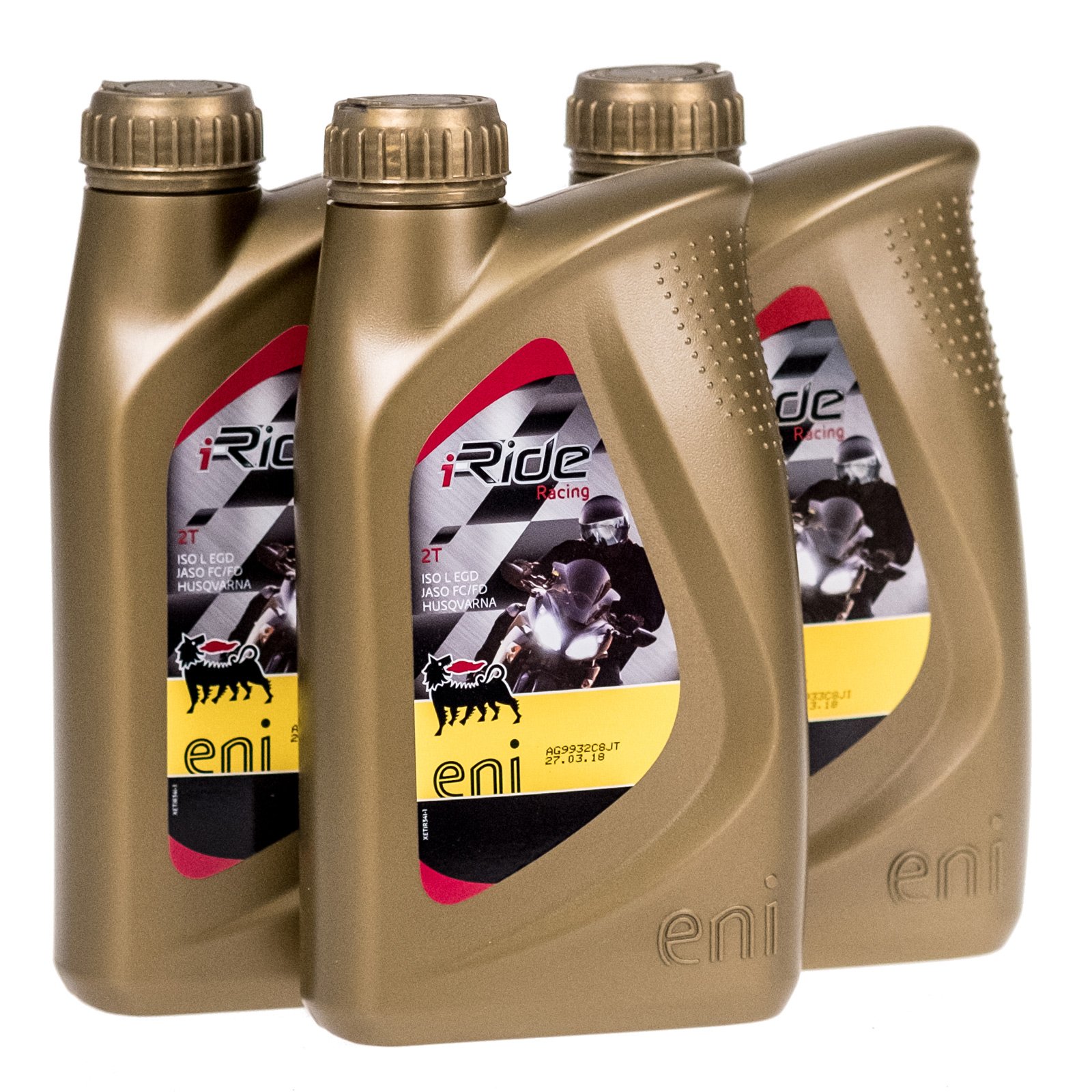 eni I de Ride PG 2T Aceite dos Tiempos 3 x 1 l