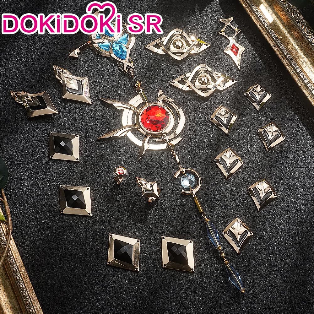 KIRA KIRA Anaxa Cosplay Costume Doki-SR Full Set Game Honkai: Star Rail Anaxa Cosplay Halloween for Women