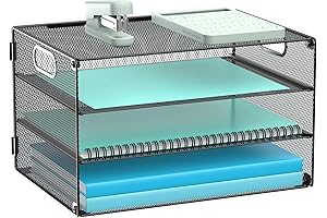4-Tier Letter Tray Organizer: Keep Your Desk Tidy and Organized