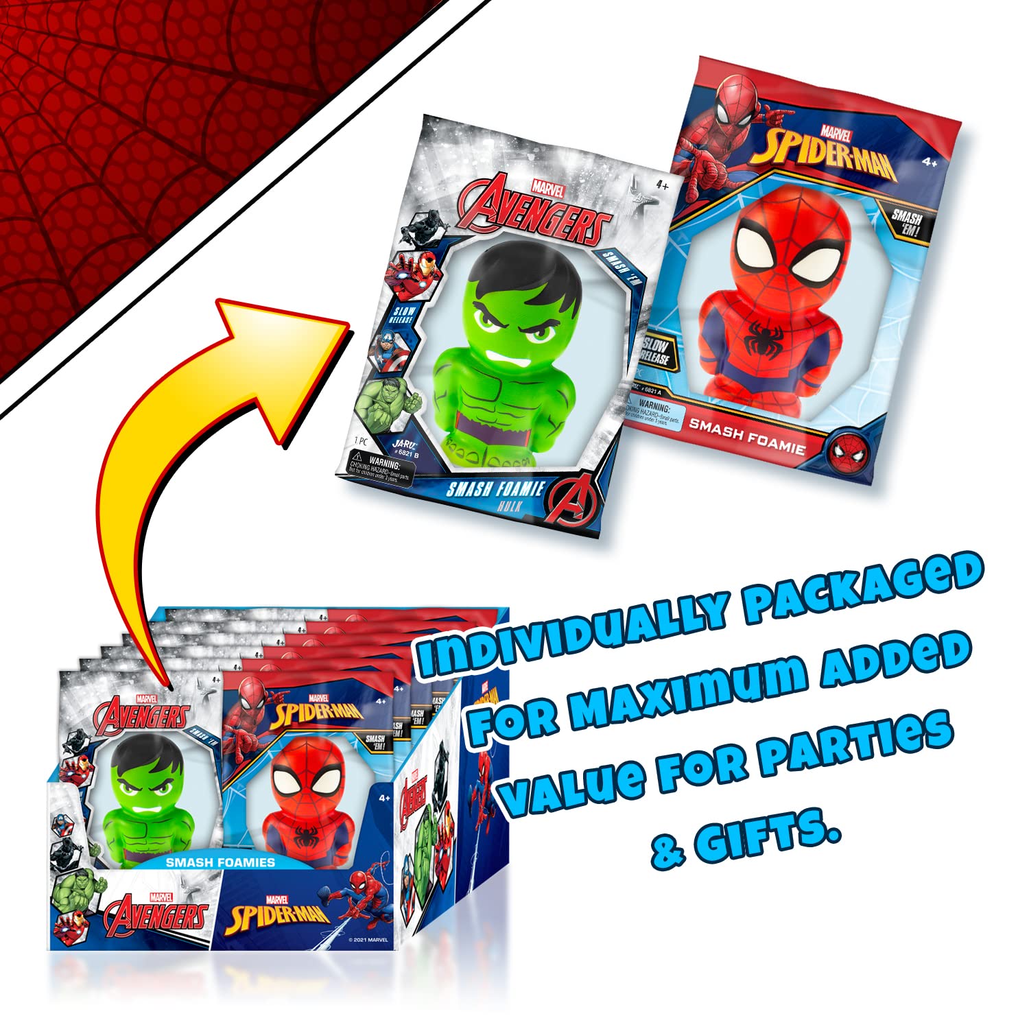 Amazon.com: JA-RU Marvel Avengers Large 5.5