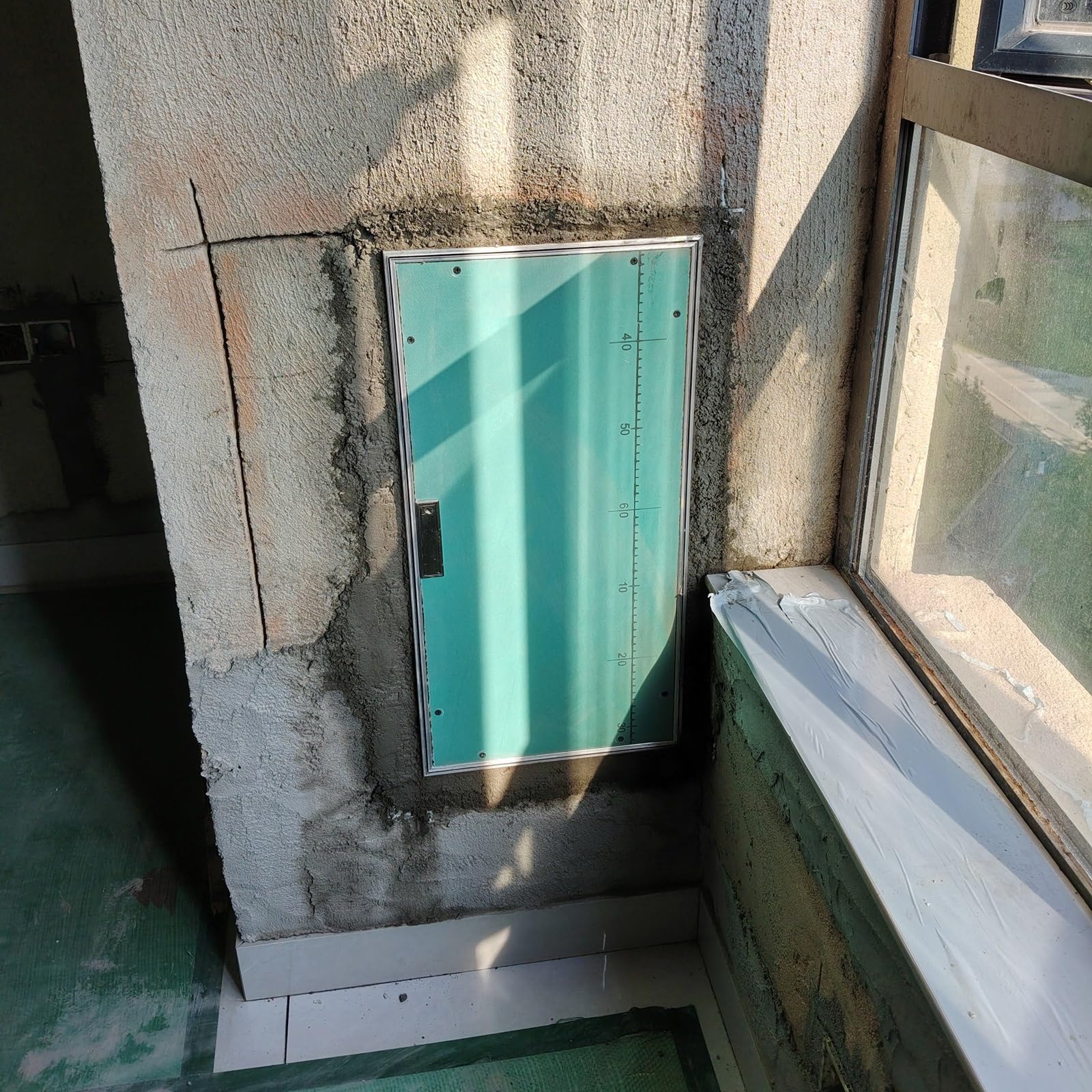 SRNSAEB 300 400 500 600 700 800 900 MM Access Panel for Drywall Different Sizes, Customizable Plumbing Access Door Large, Plasterboard Inspection Hatch Doors(600x800mm/23.6x31.5in)