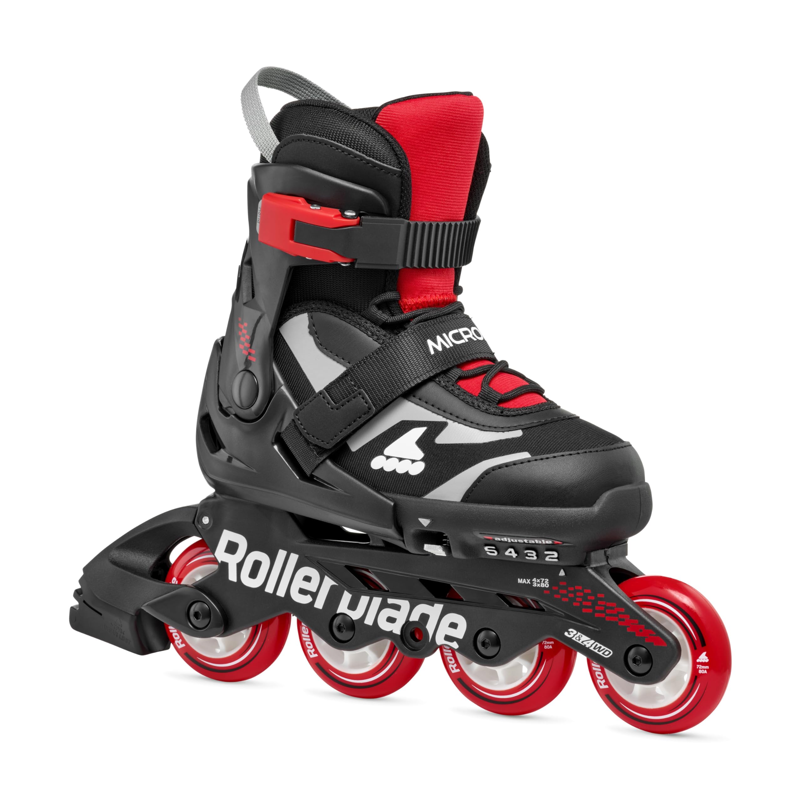 Rollerblade Microblade Kid's Adjustable Fitness Inline Skate