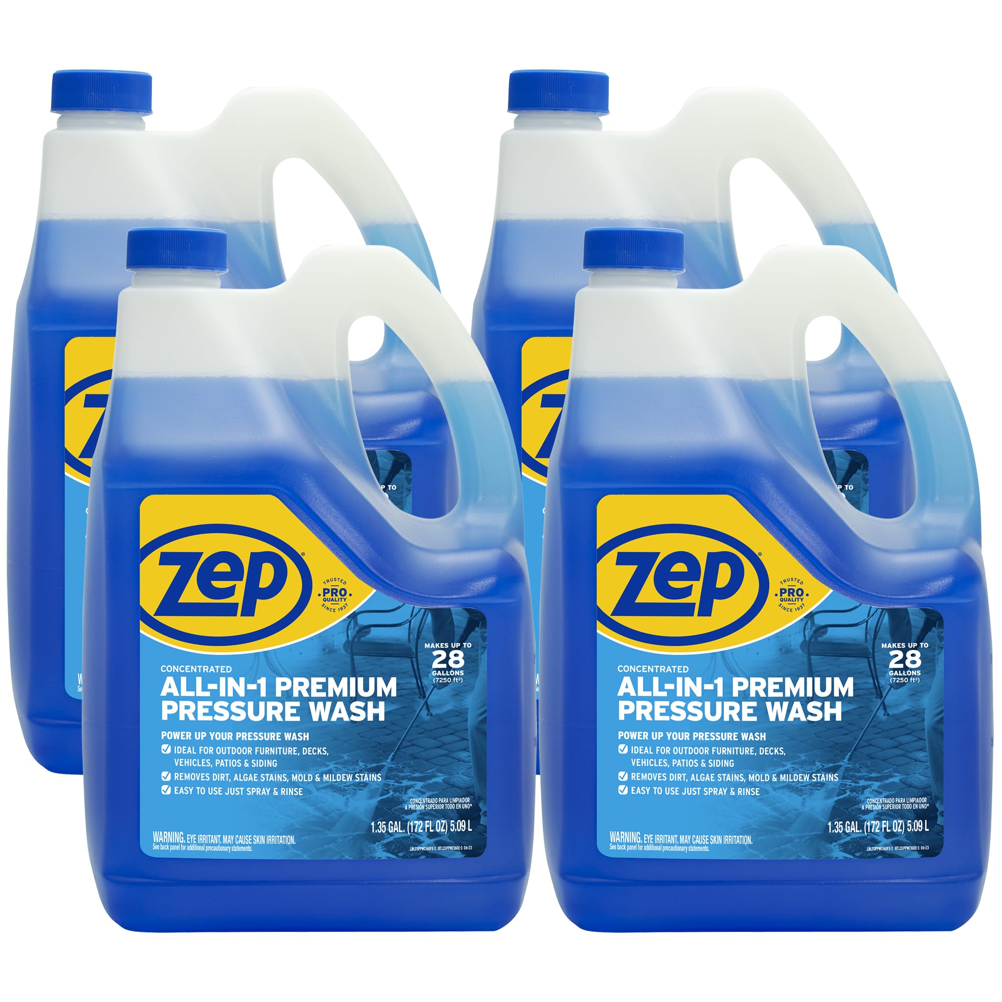 Zep All-In-1 Pressure Wash Cleaner Concentrate