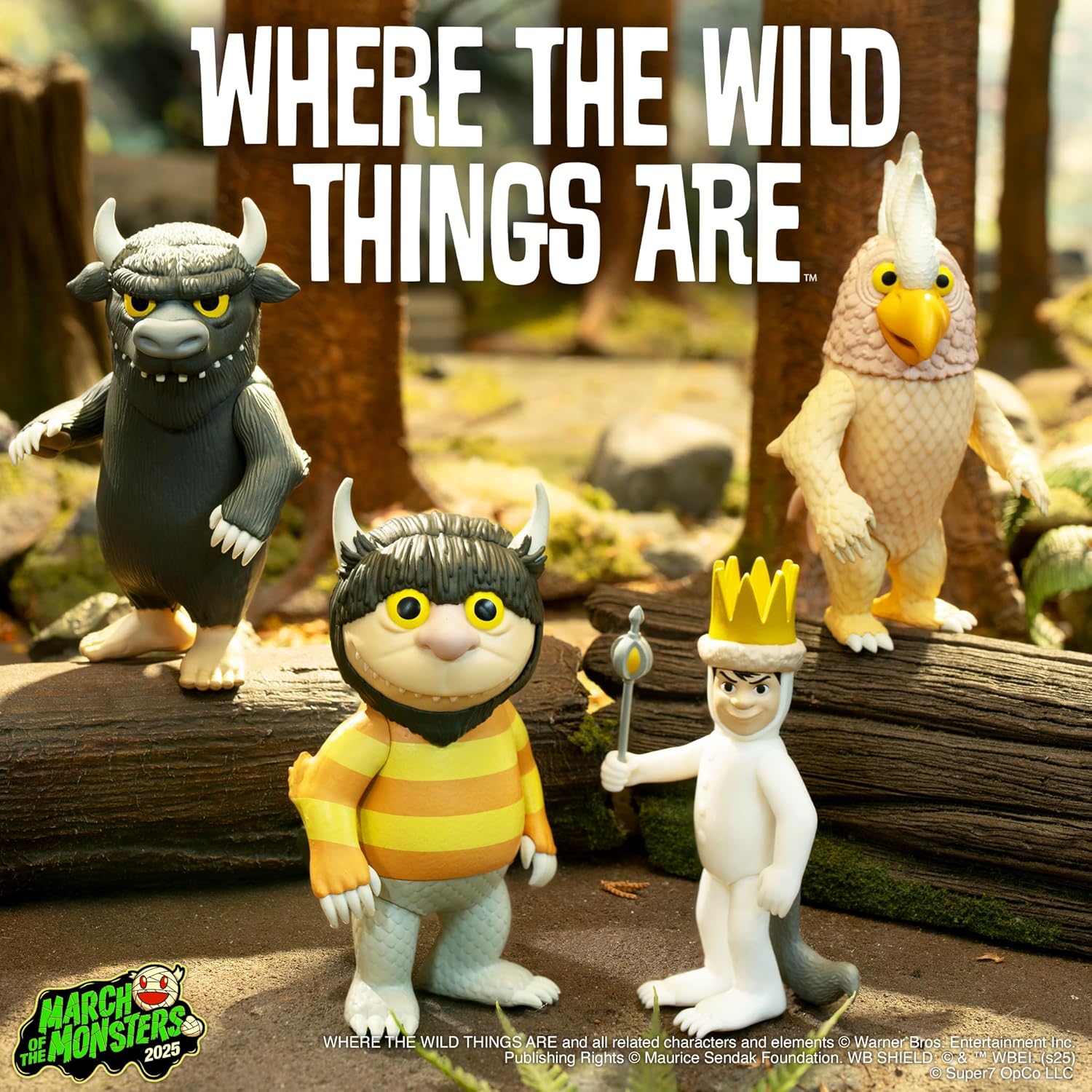 Super7 Where The Wild Things are Reaction Figures Wave 01 - Carol (Monster) Action Figure