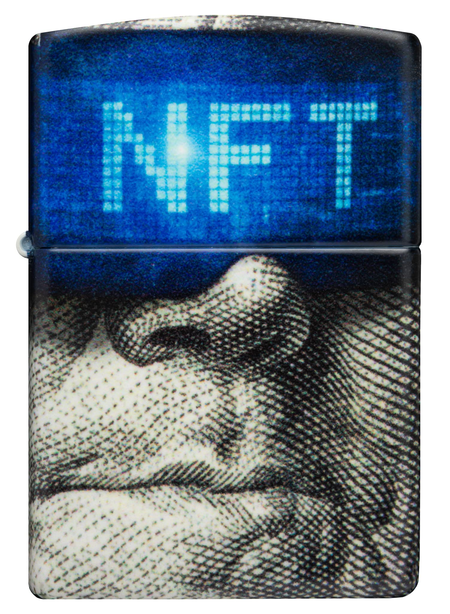 Zippo Windproof Lighter, NFT Currency Design, 540° with Colour Image, Refillable, Reusable, Windproof Design - Image 2