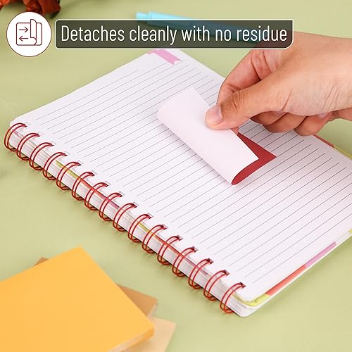 Miniatura 5 de Mr. Pen - Notas adhesivas de 3 x 3 pulgadas, 12 blocs, 720 hojas, paleta de colores de carnaval de otoño, notas adhesivas a granel, almohadillas