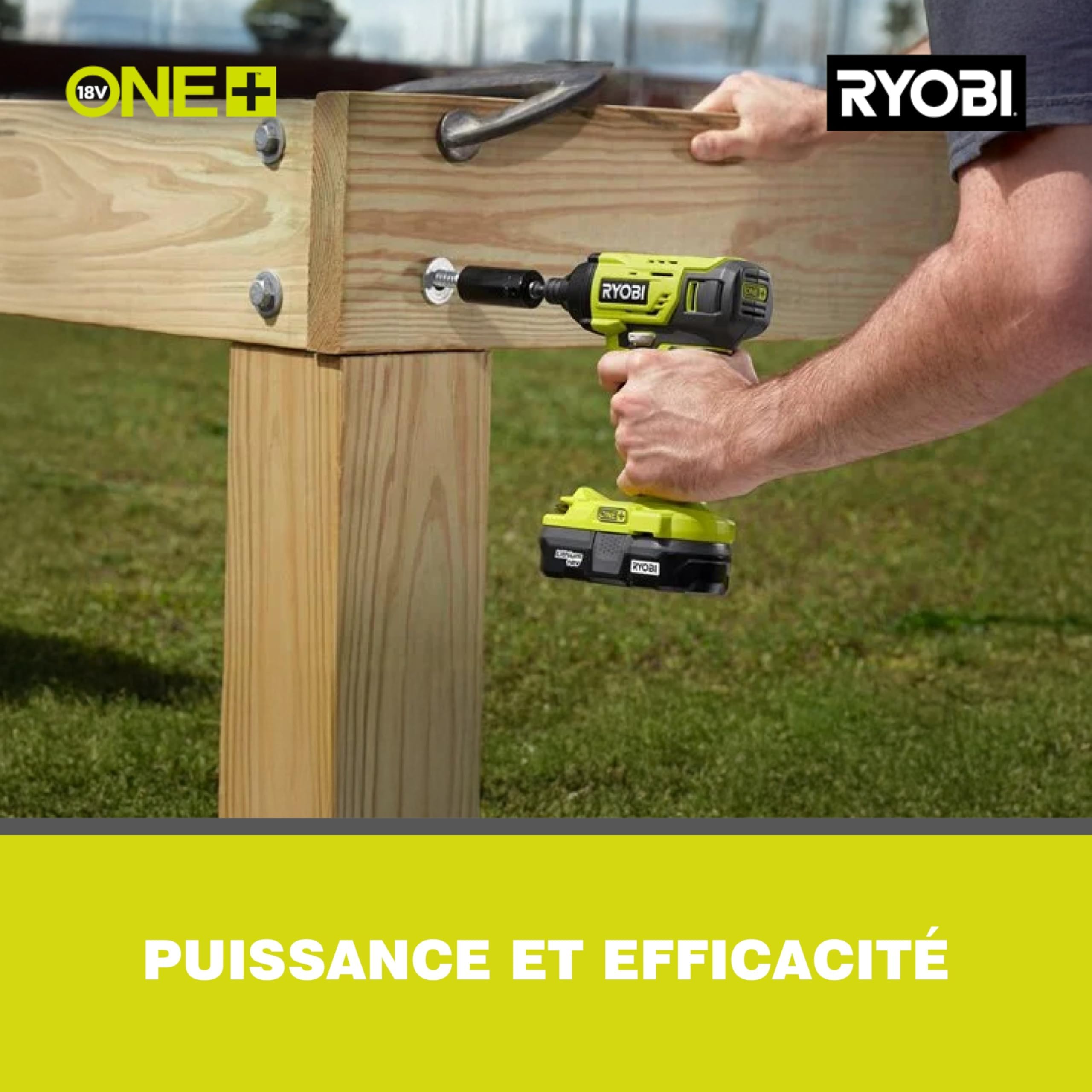 RYOBI Visseuse à Chocs Sans Fil 18V ONE+ R18ID2-0 200 Nm 3 Modes 1/4"