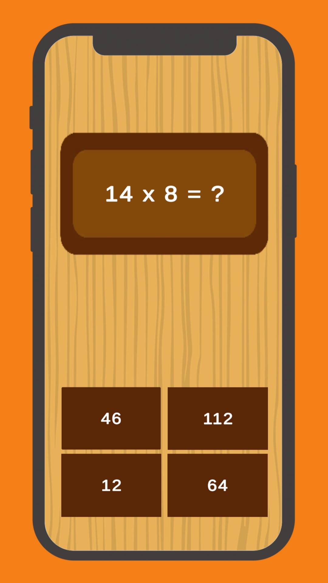 Math multiplication times table game for Android