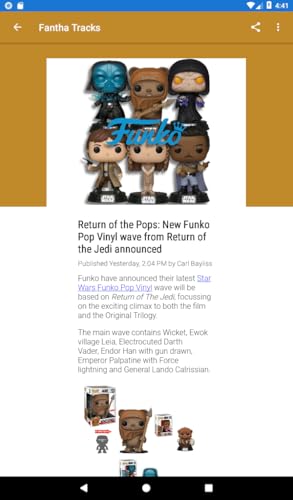 Fantha Tracks - A Star Wars News App