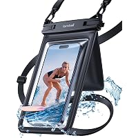 Lamicall Custodia Impermeabile Smartphone - [Design a Doppia Borsa] IPX8 Custodia
