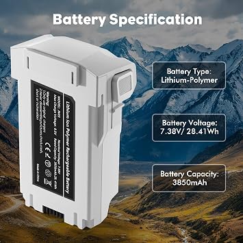 Mini 4 Pro/Mini 3 Pro/Mini 3 Intelligent Flight Battery Plus for DJI Mini 4 Pro/Mini 3/ Mini 3 Pro,3850mAh 47 Mins Flight Time