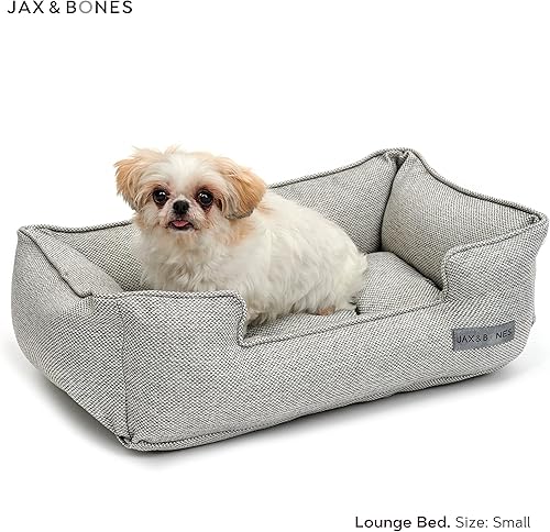 Miniatura 7 de Jax & Bones Cama para perros  Cama lavable a máquina para perros  Lados reforzados resistentes  Camas grises extragrandes para perros  48 x 40
