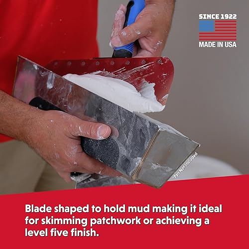 Miniatura 3 de Advance Drywall - Hoja de desnatado de acero inoxidable de 16 pulgadas