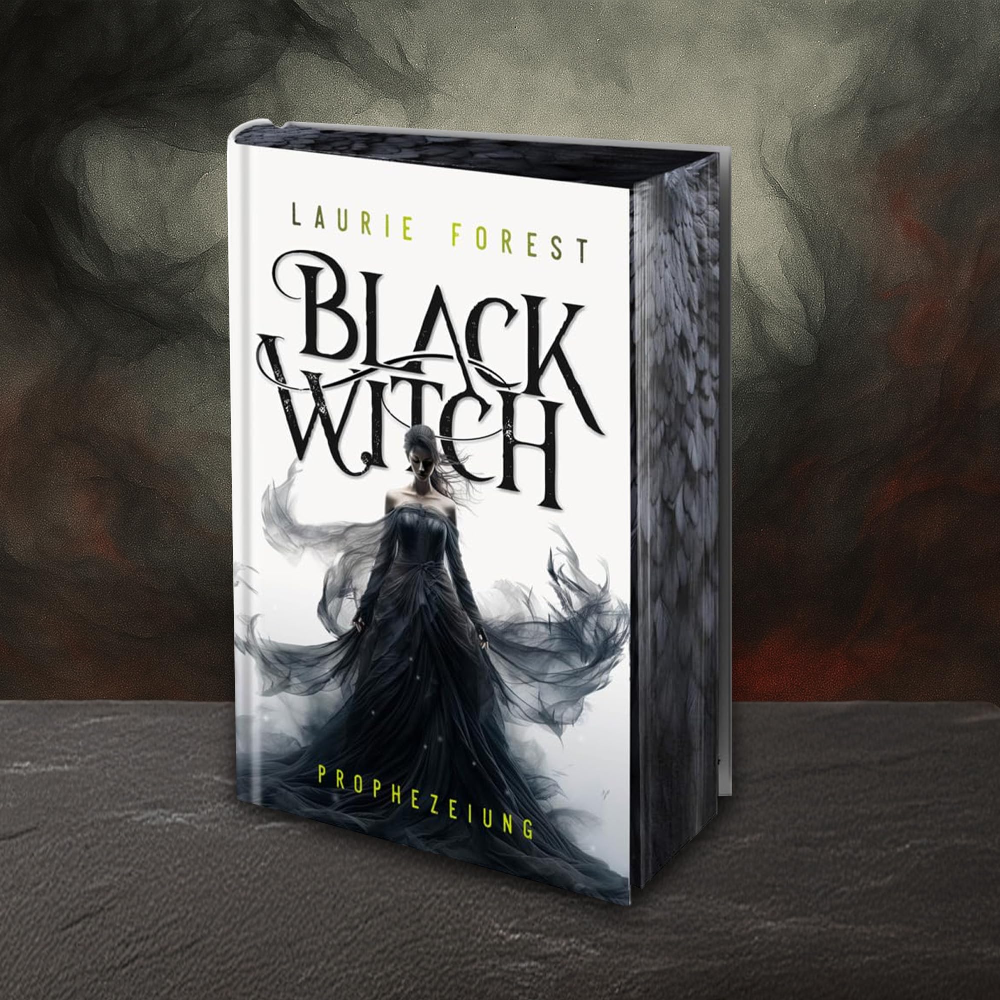 Black Witch Buchreihe Band 1-4 von Laurie Forest – Prophezeiung, Erkenntnis, Rebellion und Enthüllung als 4er Set – Fesselnde Hexen-Fantasy für Jugendliche & Erwachsene – inkl. Black Witch Lesezeichen