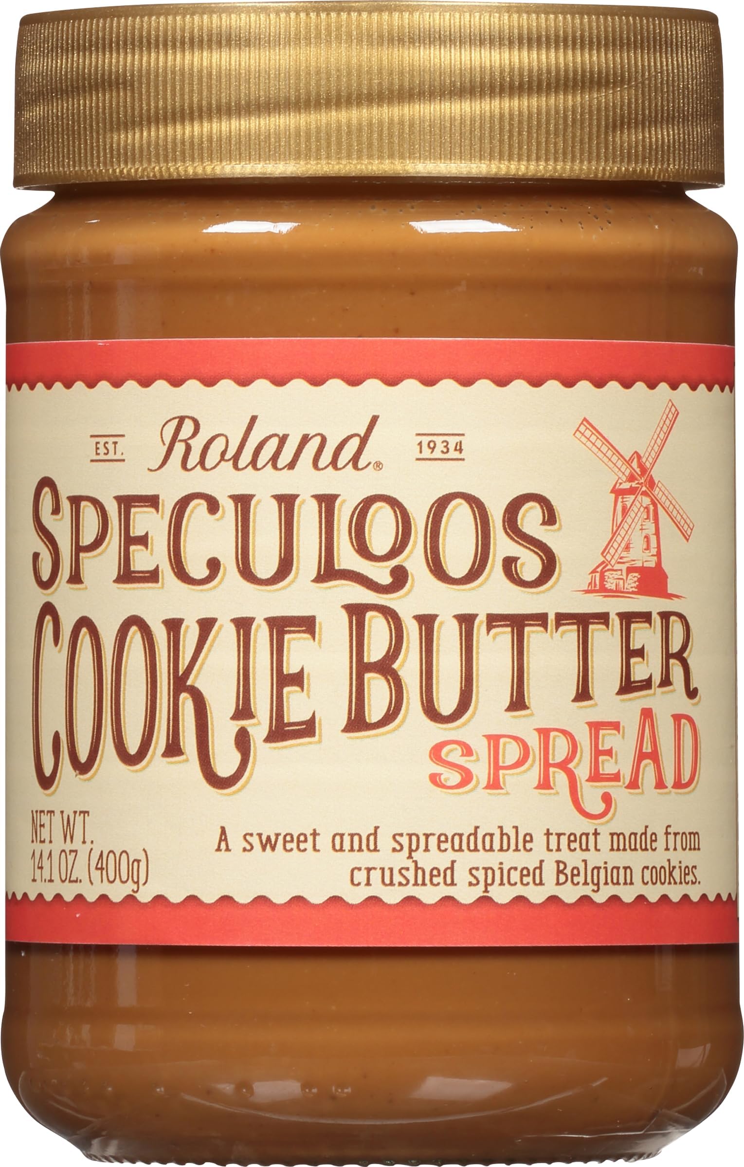 Roland Foods Cookie Butter, Speculoos, 14.1 Ounce