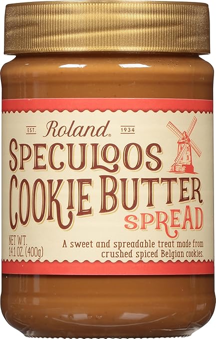 Roland Foods Speculoos Cookie Butter Spread, Specialty Imported Food, 14.1-Ounce