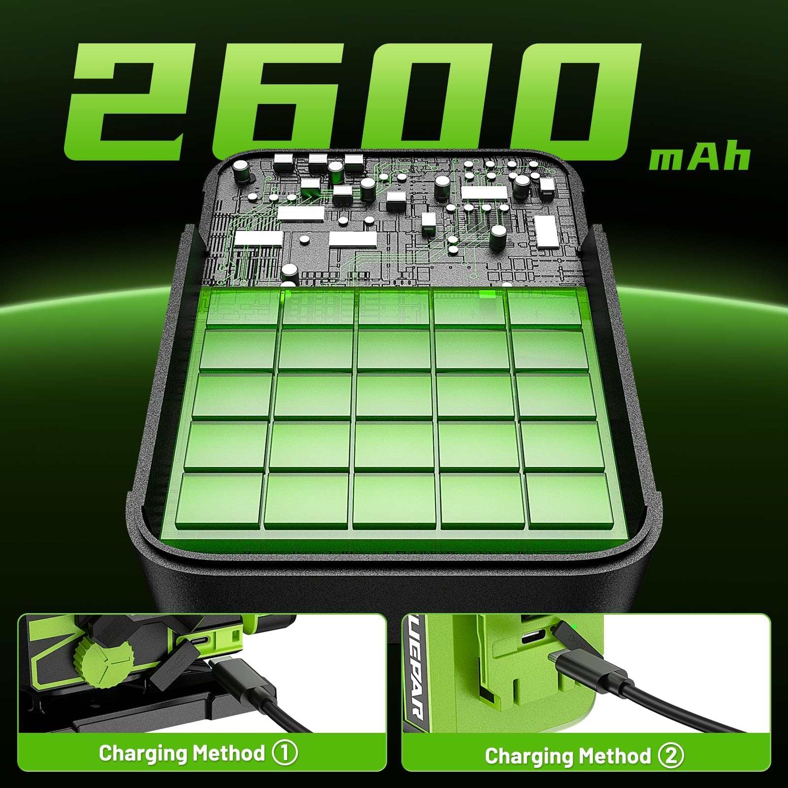 Huepar 2024 Nouvelle édition W04CG Niveau à bulle laser 4D, niveau à bulle laser à écran LCD avec base de moteur rotatif, Laser à lignes croisées à nivellement automatique à 360°
