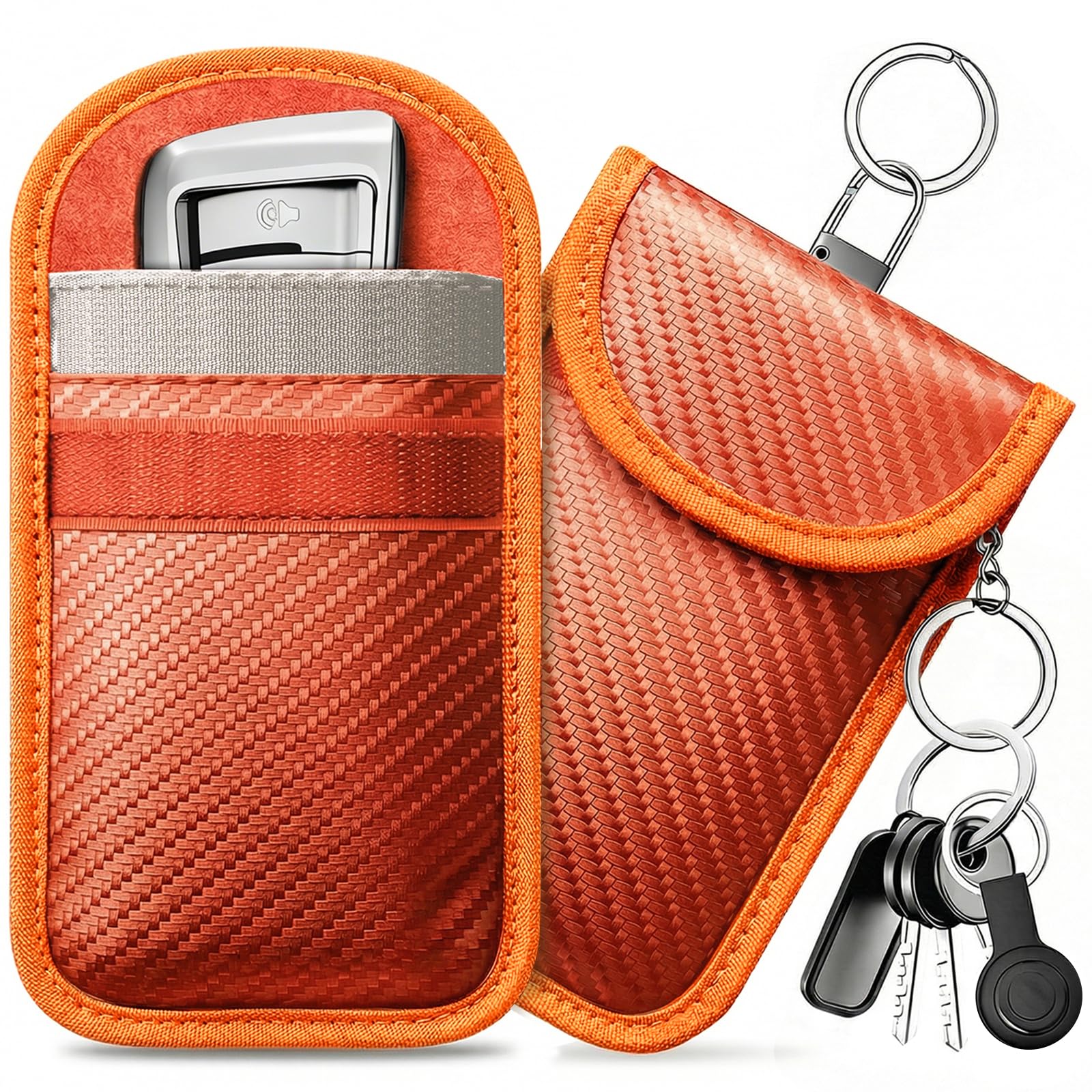 caslord 2 Pack Faraday Pouch for Car Keys