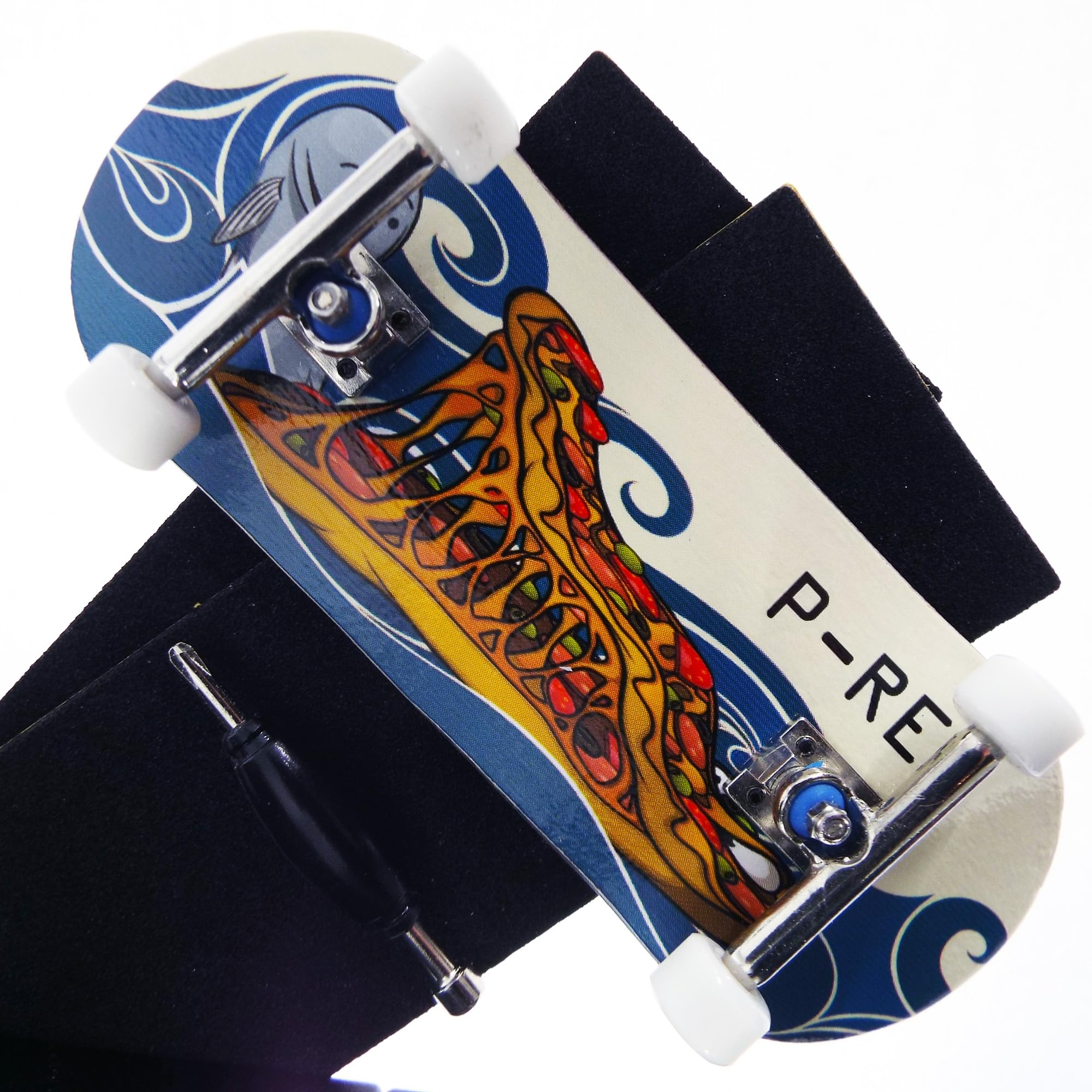 P-REP V2 Pro Performance Complete Wooden Fingerboard 34mm - Eater Pizza