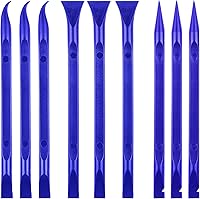 Vista 1 de Herramienta Raspadora de Plástico de 9 Piezas Sin Rayones para Limpieza de Grietas Removedor de Calcomanías Herramienta Multipropósito Raspadores