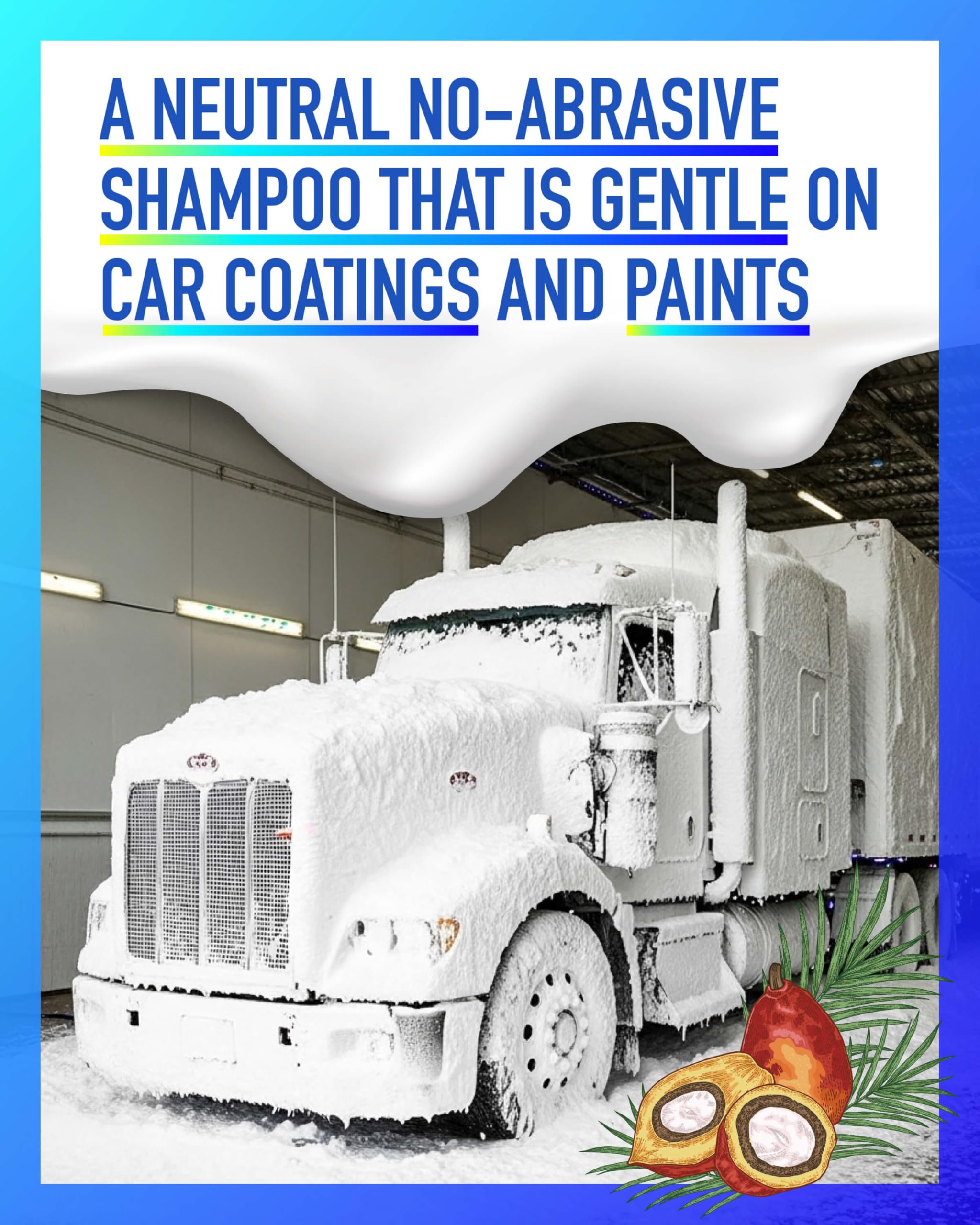 MJJC Espuma (3,785.4 ml) Ultimate Snow Foam Jabón de lavado de coche especializado champú para cañón de espuma y lavadora a presión, seguro para automóviles (pH neutro, 10 veces concentrado) (aroma