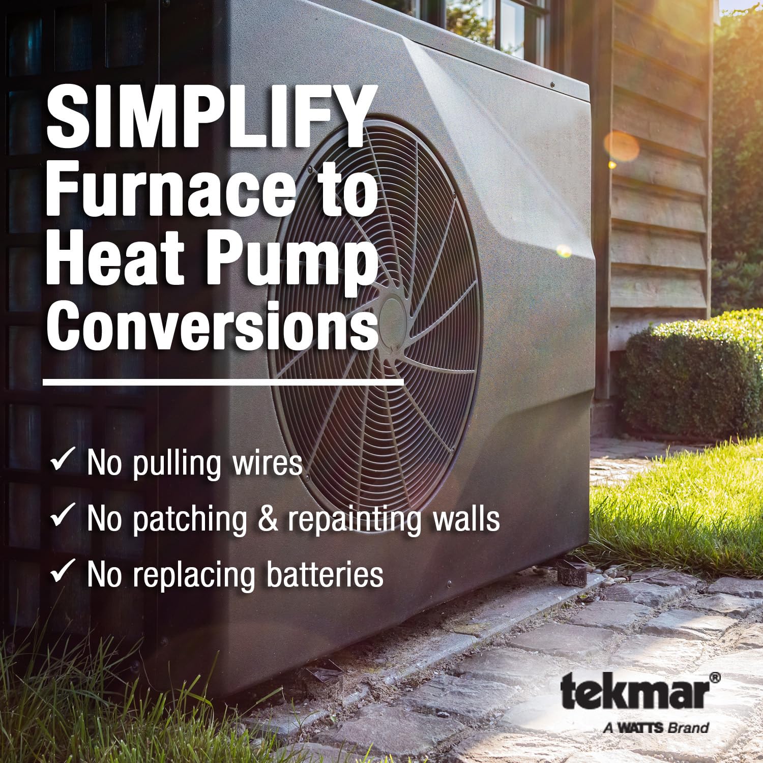 tekmar Invita - Termostato Wi-Fi | Calor de hasta 2 etapas, frío de 2 etapas, ventilador y 2 accesorios o calor de hasta 4 etapas, frío de 2 etapas, ventilador, válvula de marcha atrás y 1 accesorio |
