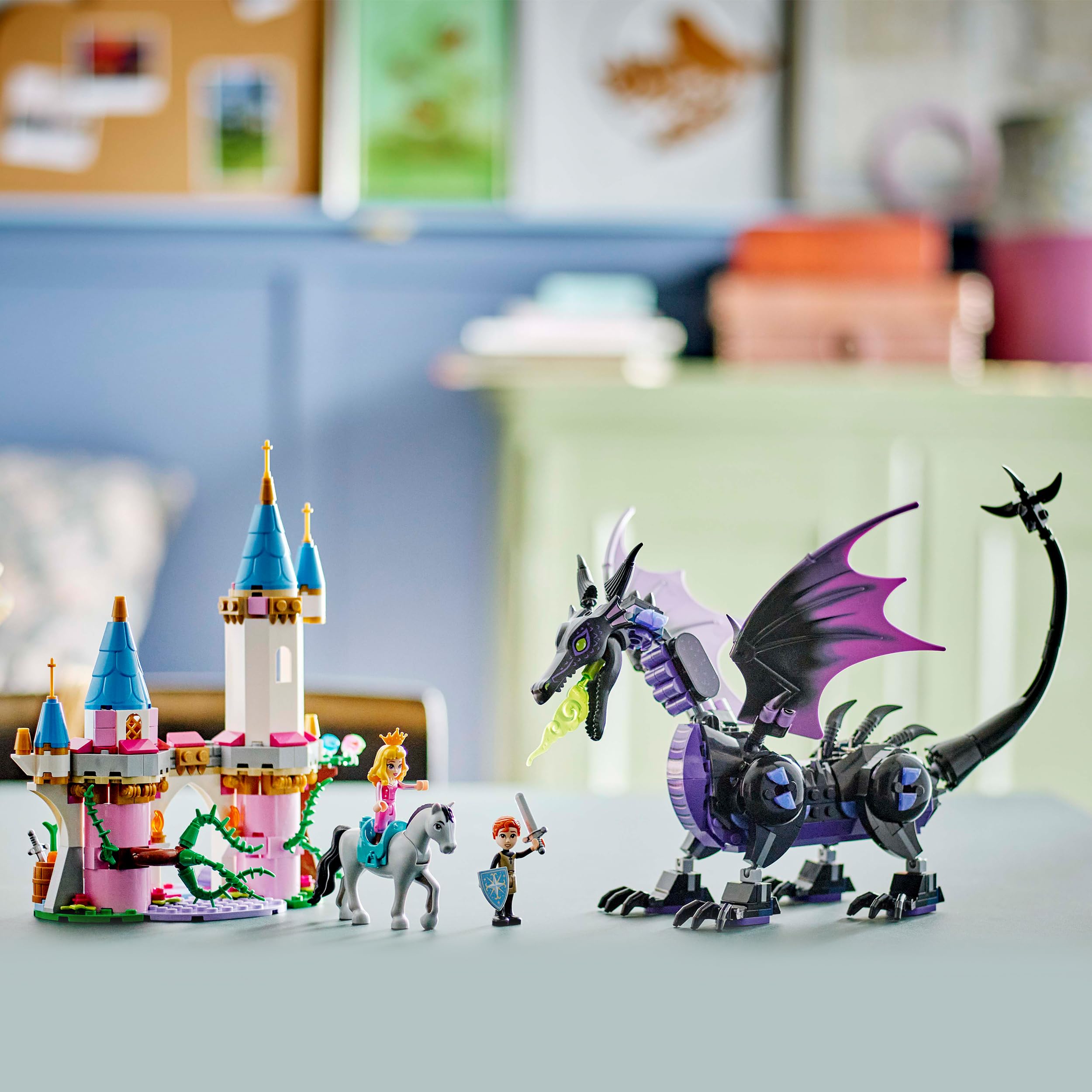 Amazon.com: LEGO 43240 Disney Malefiz als Drache : Toys & Games