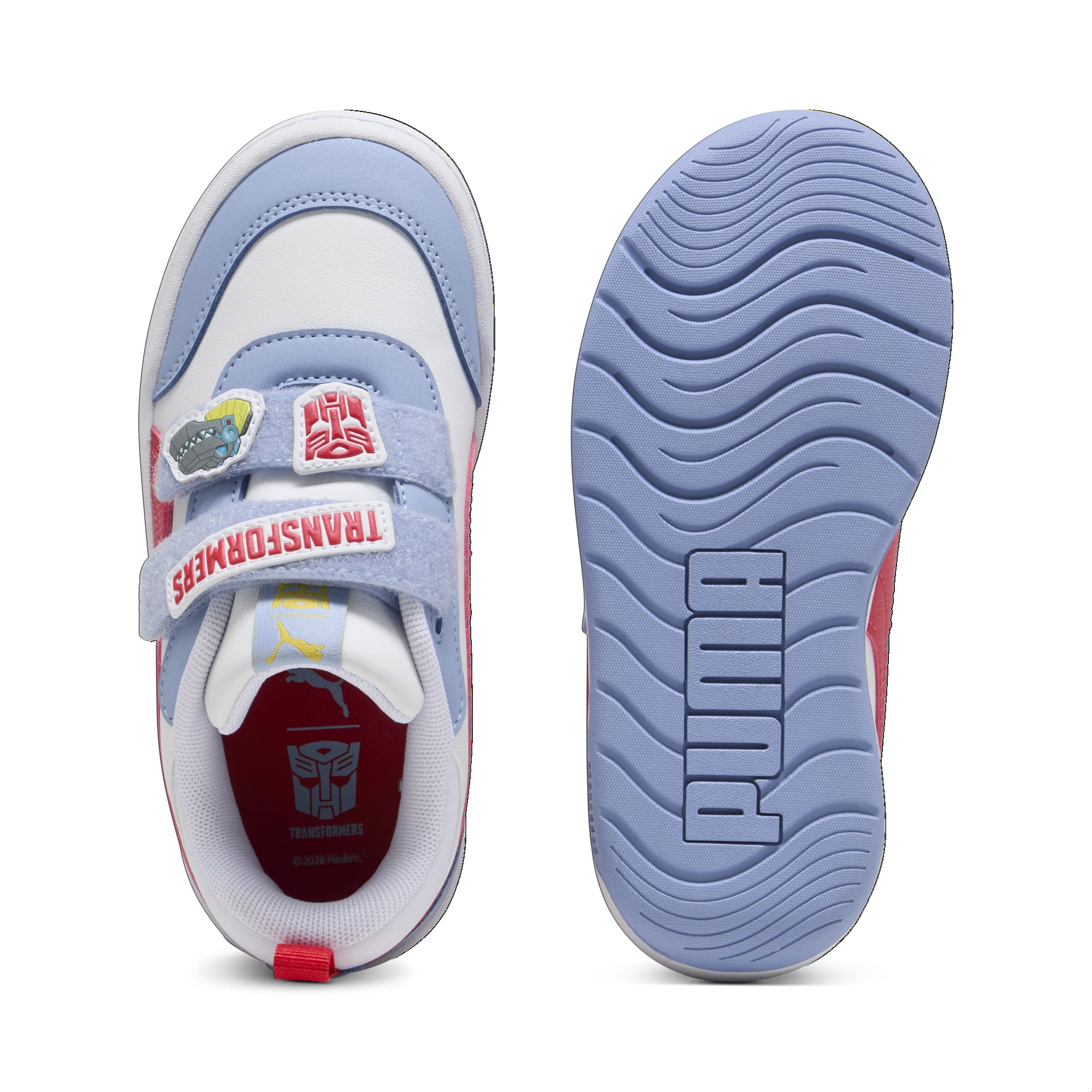 Puma Scarpe Unisex da Bambino Multiflex 2 Transformers Hook And Loop