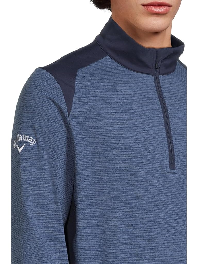 Gray Callaway Soft Touch Blocked Long Sleeve Golf Base Layer