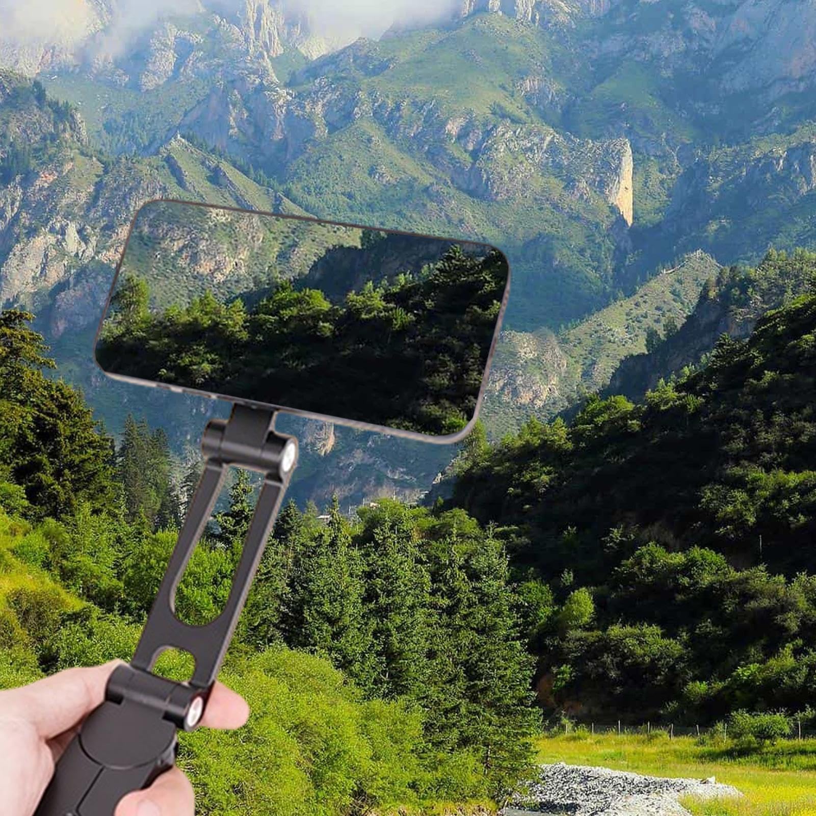 Supporto magnetico per cellulare, pieghevole, supporto per smartphone – Supporto da scrivania girevole a 360 gradi, per uomini e donne, a casa, al lavoro, studio, alle videochiamate e