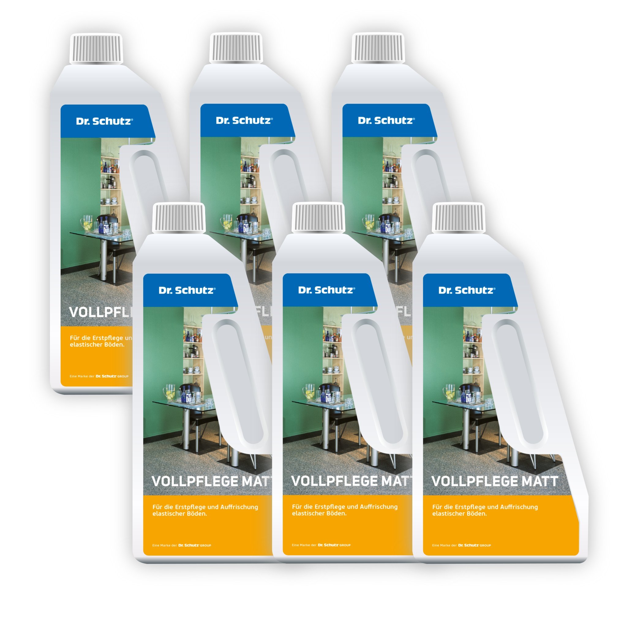 6x Dr. Schutz Vollpflege Matt 750 ml