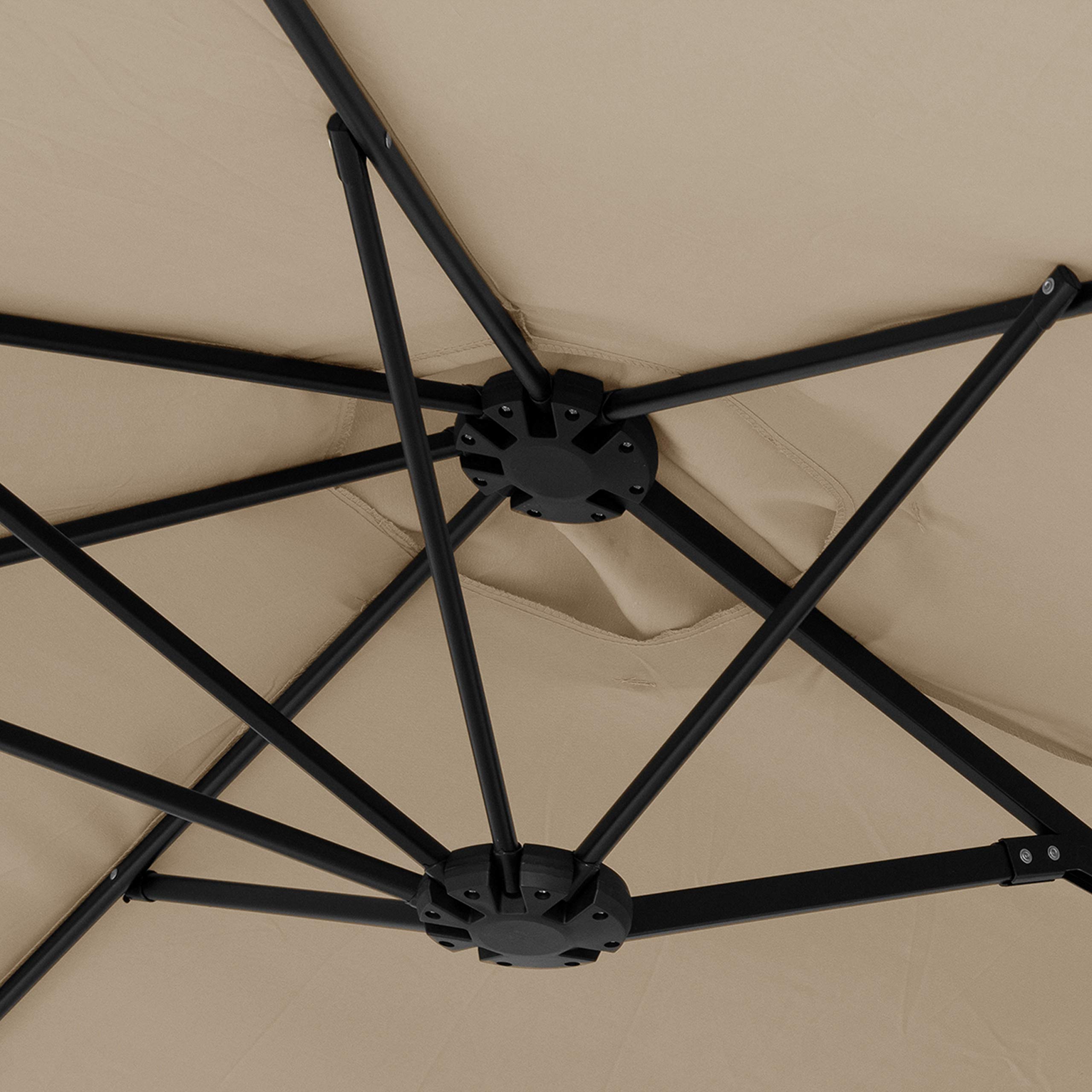 amazonbasics oversize outdoor market patio umbrella with base Amazon.com : Amazon Basics Oversize Outdoor Market Patio Round Umbrella  with Base, 15 x 6.9 Feet, Beige : Patio, Lawn & Garden