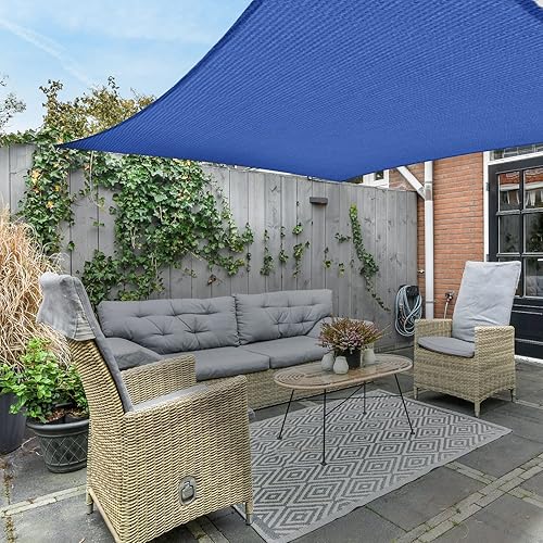 Miniatura 8 de AsterOutdoor - Toldo parasol rectangular de 16 x 20pies, Toldo con bloqueador ultravioleta para patio, patio trasero, césped, jardín, actividades al