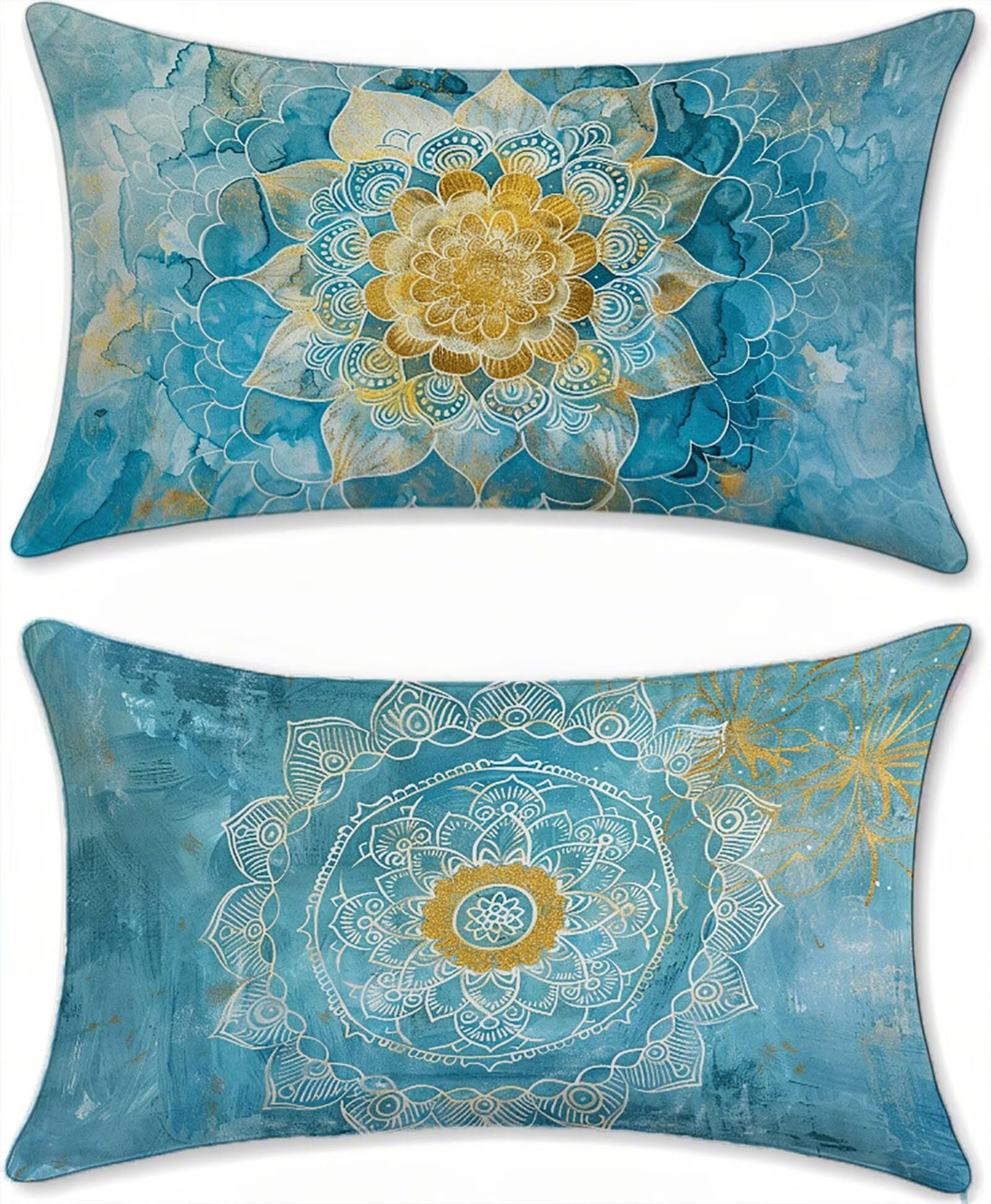Coussin exterieur impermeable bleu pour sublimer votre canapé de jardin ce weekend