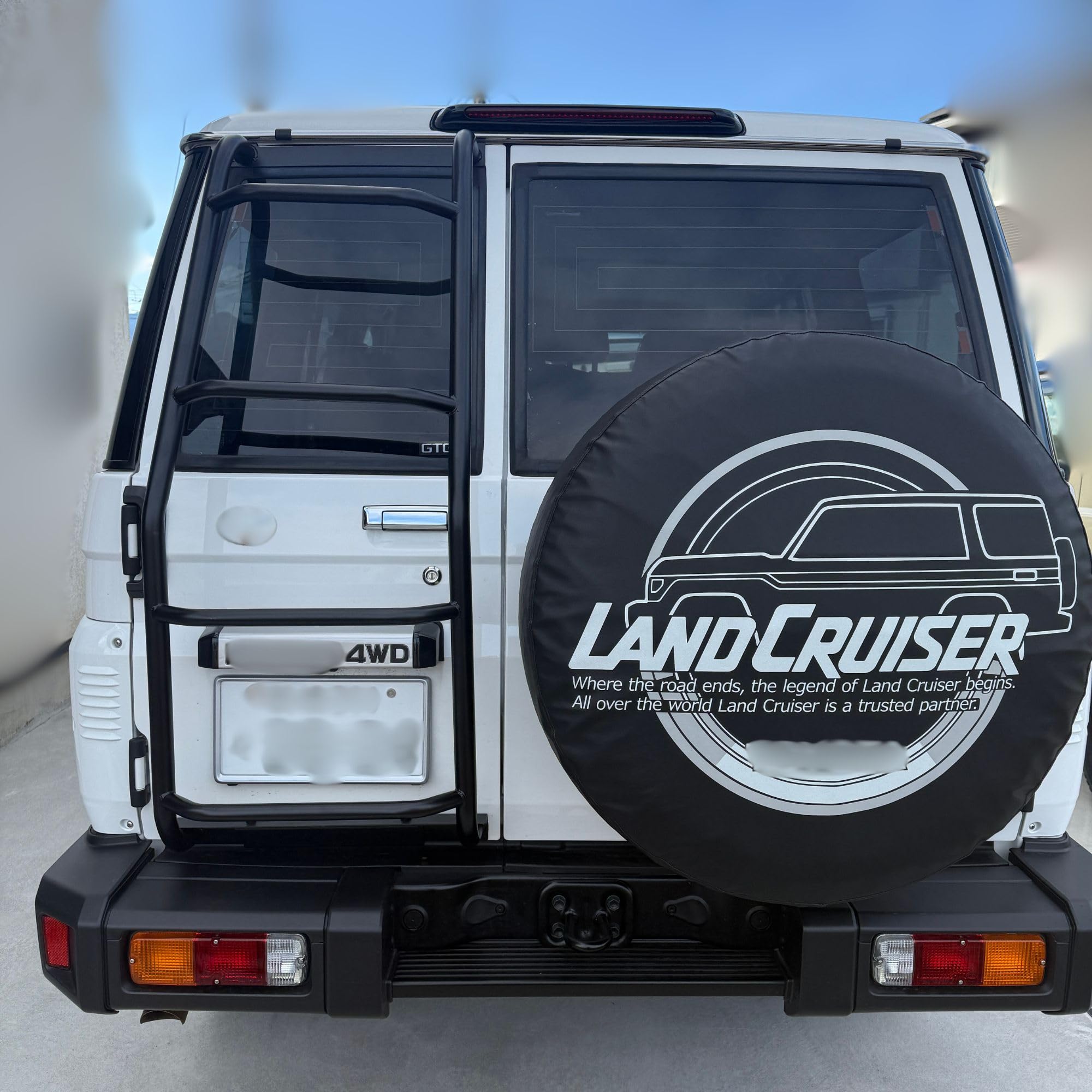Amazon.co.jp: ランドクルーザー 70系 ランクル70 リヤラダー JAOS OEM