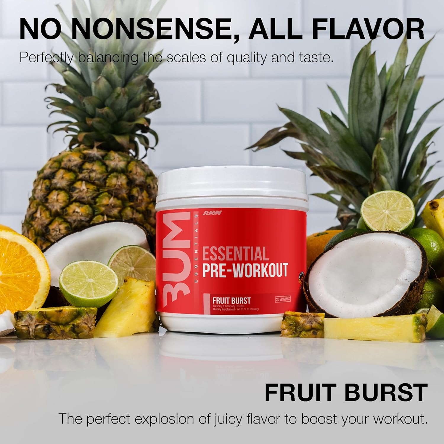 Raw Nutrition Creatine Monohydrate &Amp; Fruit Burst Pre-Workout...
