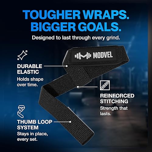 Miniatura 6 de MODVEL Muñequera ortopédica y muñequeras para levantamiento de pesas, soporte ajustable y ligero para túnel carpiano, artritis, tendinitis,