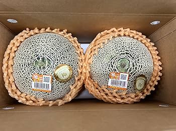 Amazon.co.jp: 糖度18度以上 JA茨城旭村 クインシーメロン 【極