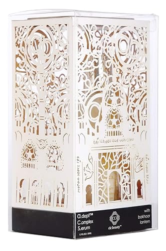 ACS adept Complex Serum con una linterna Bakhoor perfumador de habitación y recambio para su difusor universal 3 en 1