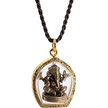 Artschatz Lord Ganesh Ganapati Vinayaka Dakshinabhimukhi Murti Amulet Pendant