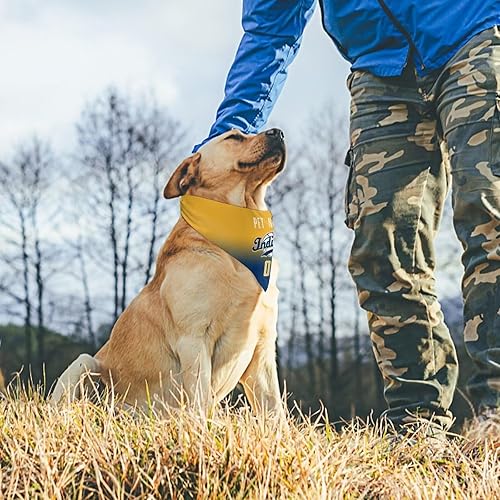 Miniatura 31 de Bandana personalizada para perro de baloncesto para perro, bufanda para mascotas, color del equipo con nombre y número de nombre, regalos
