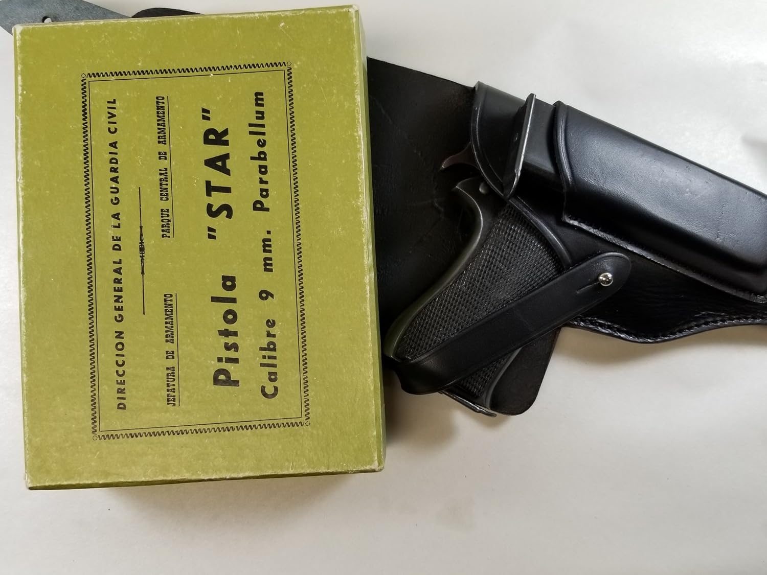 Holster for Pistol Star MOD. BM Original from The Spanish Guardia Civil Northridge International