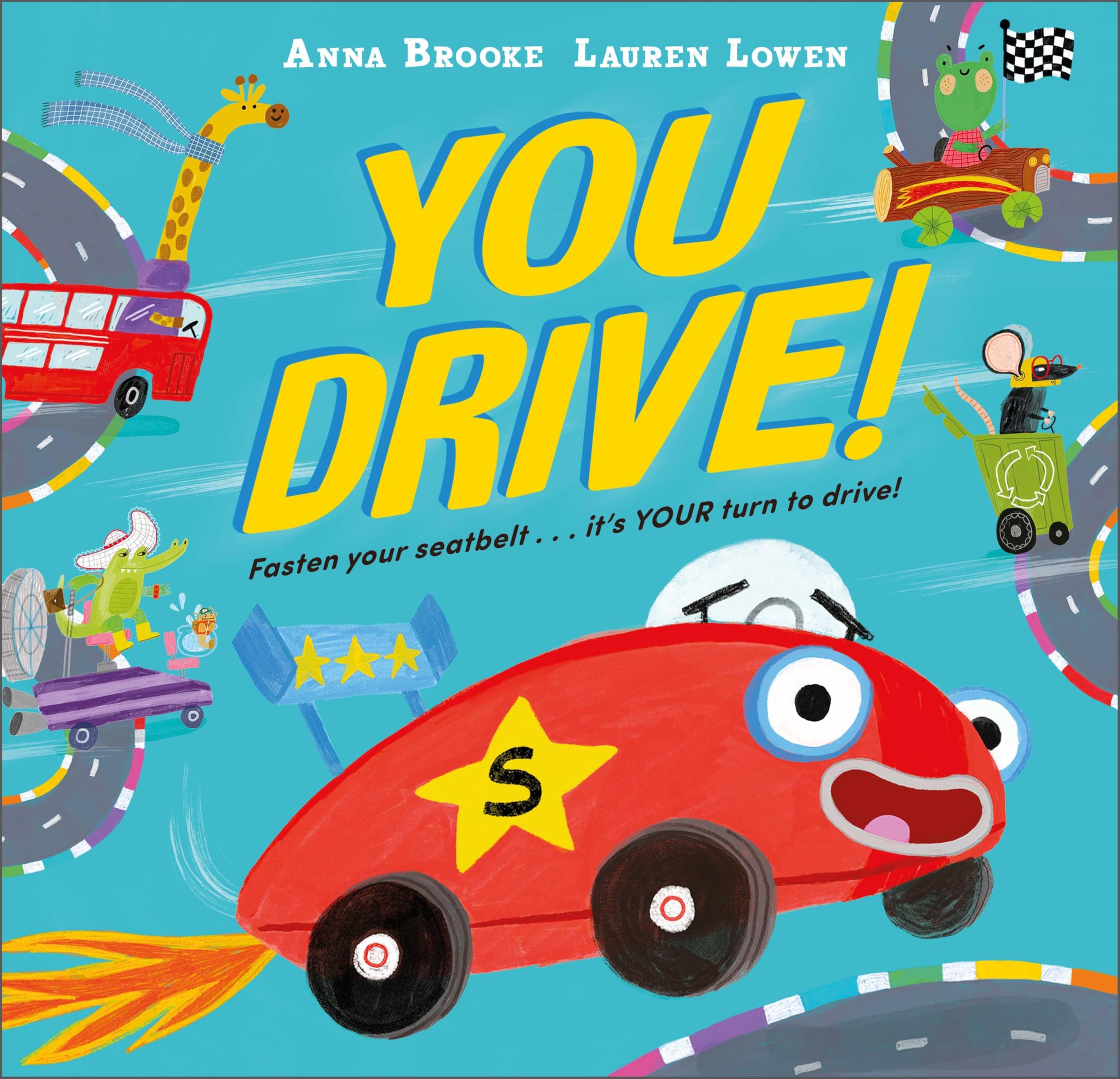 You Drive!: An interactive adventure where YOU take the wheel!
