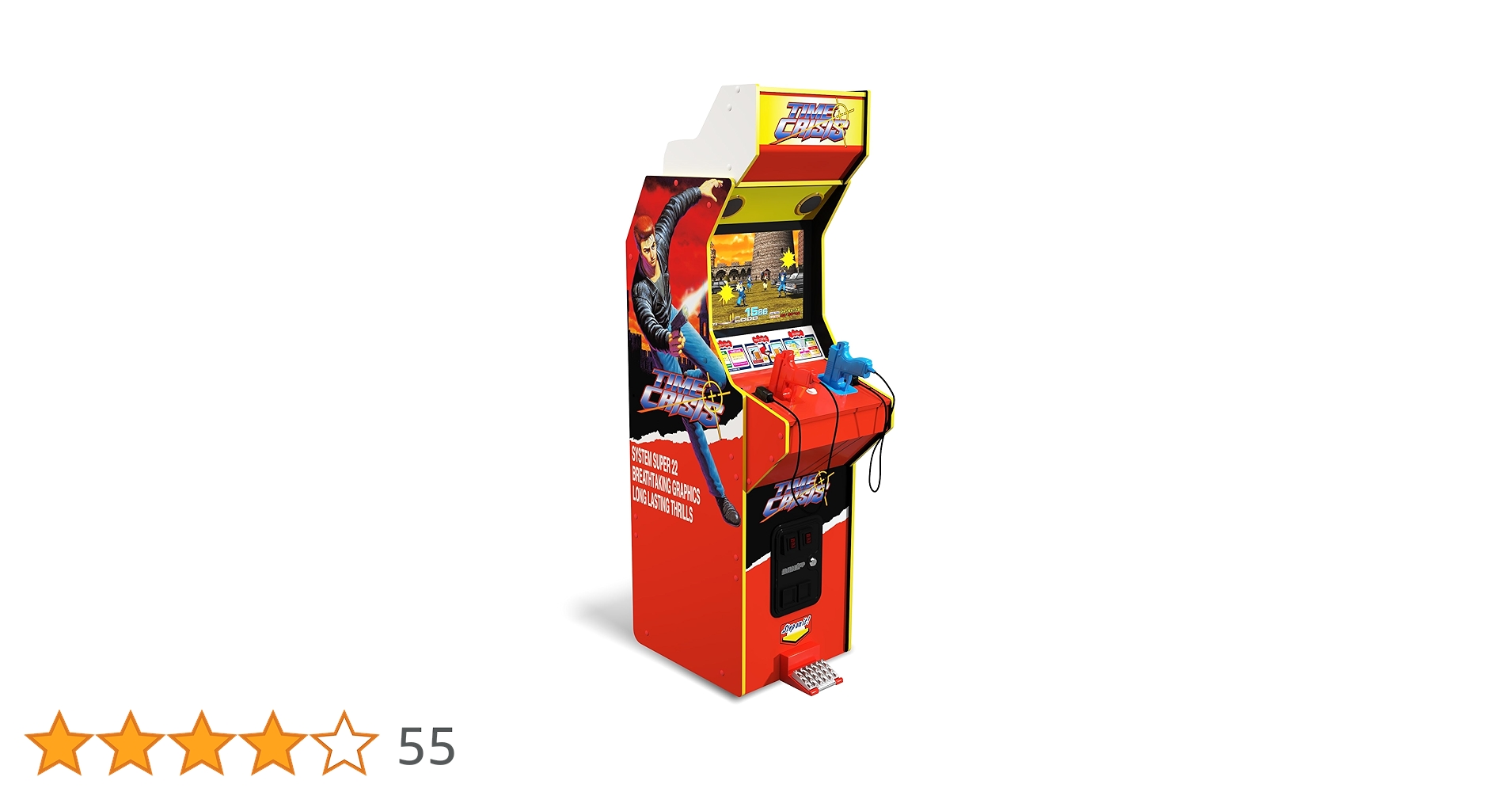 Arcade1Up Time Crisis タイムクライシス・ガンバレット他 Arcade1Up Time Crisis タイムクライシス・ガンバレット他