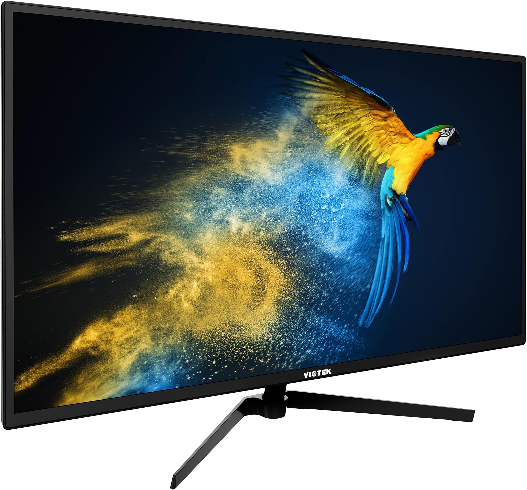 Generic Viotek FI32DB 32-Inch IPS QHD Monitor 75Hz Ultra-Slim Design 1440p, HDMI/DP/Mini-DP/VGA, FreeSync and G-SYNC (Renewed), Black