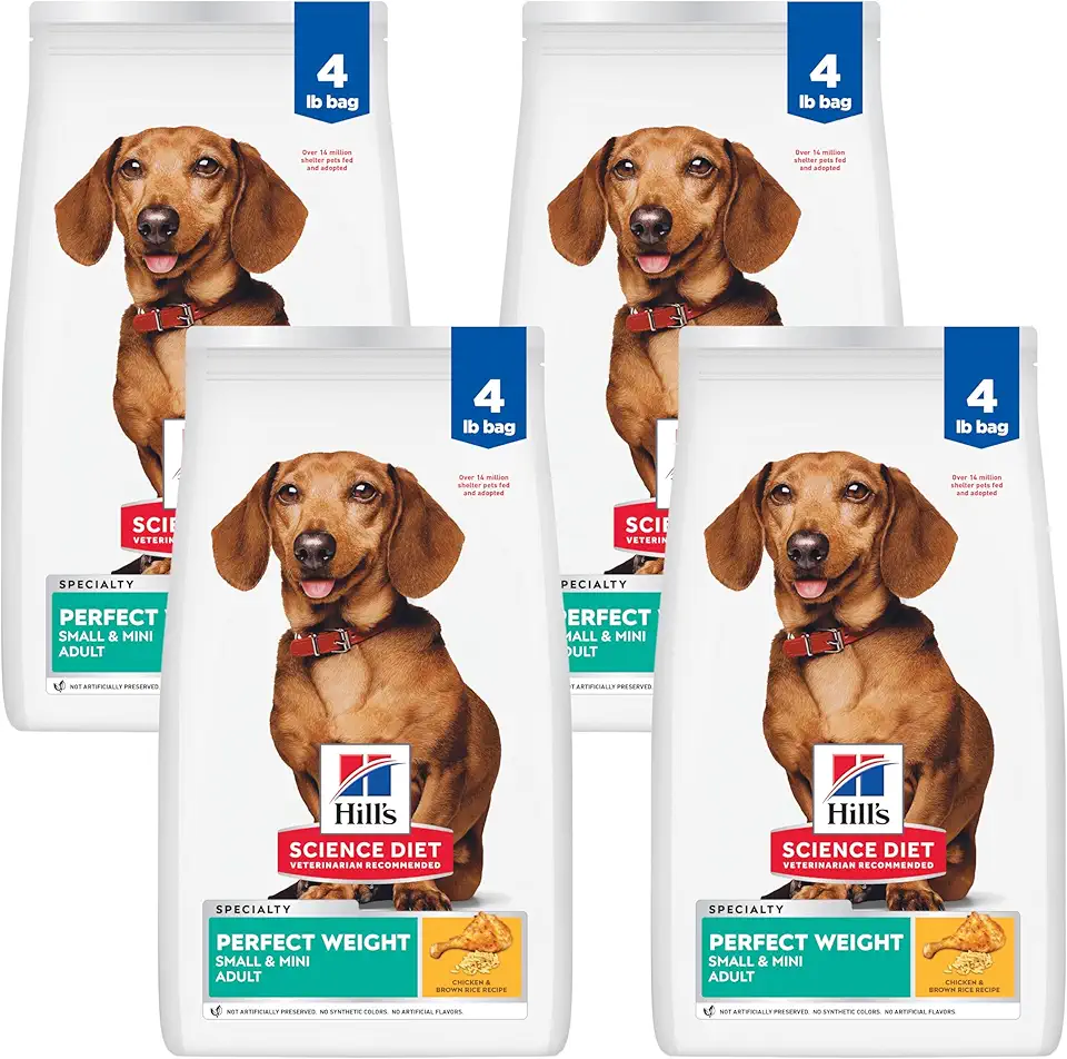 Hill's Science Diet Adult Perfect Weight Small & Mini Dry Dog Food β expert review