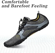 Barefoot Zapatillas de Trail Running Minimalistas Zapatillas de Deporte Exterior Interior Zapatos de Deportes Acuaticos,Unisex-Adulto2